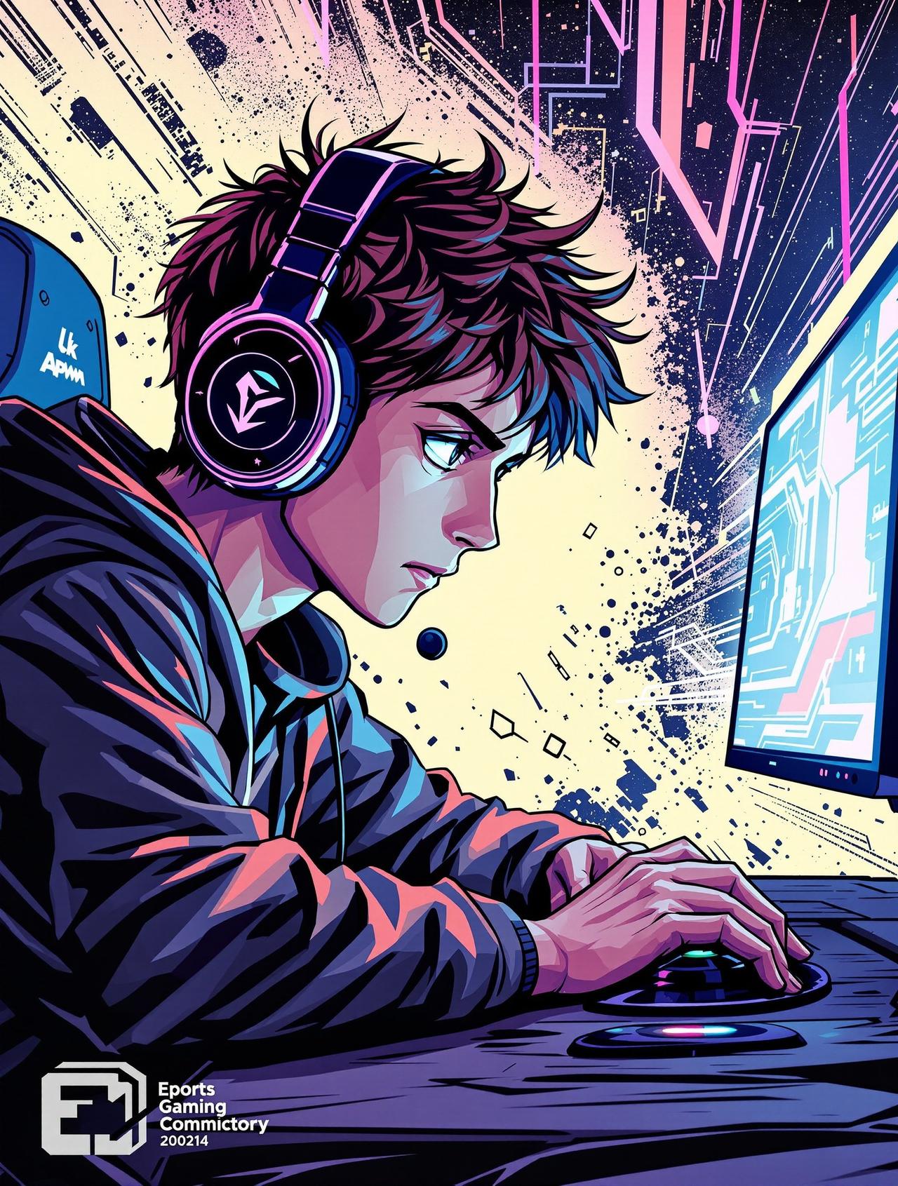 电竞之巅漫画封面